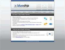 Tablet Screenshot of bluechipsamui.com